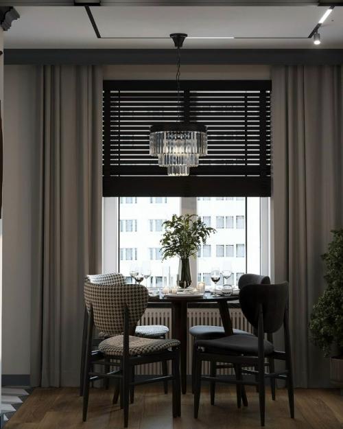 Проект кухни - гостиной 14 кв. 08