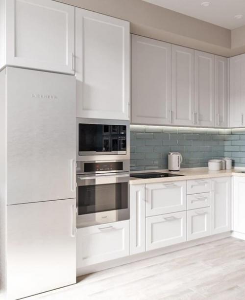 А как вы к голубому цвету на кухне относитесь? 04