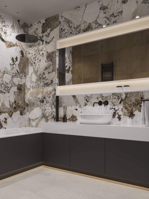 Панорамное остекление придает квартире особый шик и обеспечивает оптимальное количество естественного света. 07