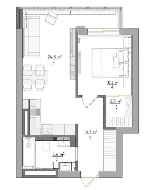 Квартира 46 кв. 09