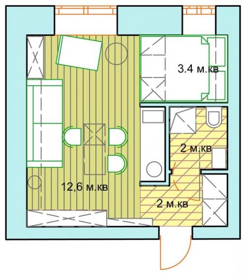 Крошечная студия с большим потенциалом и скромным бюджетом. 05