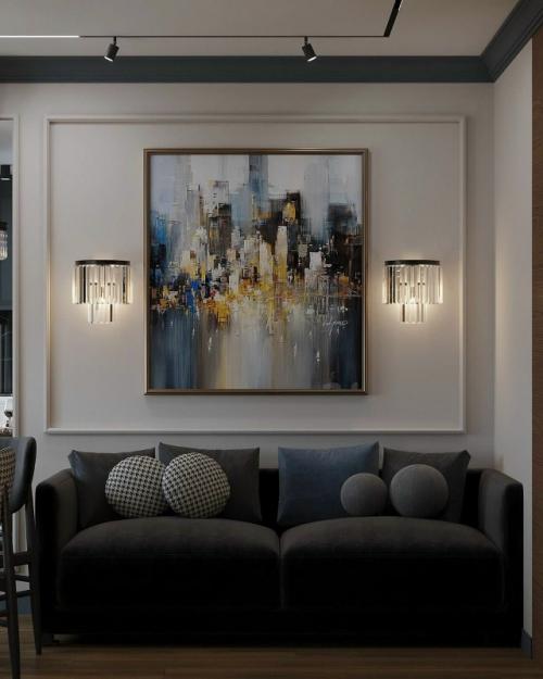 Проект кухни - гостиной 14 кв. 02