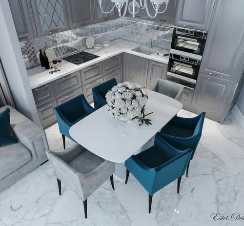 Как вам интерьер этой кухни - гостиной?