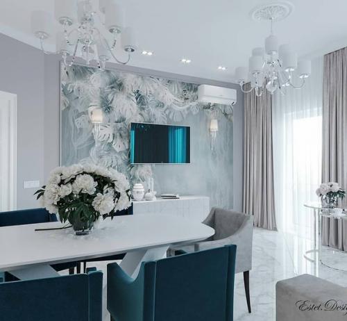 Как вам интерьер этой кухни - гостиной? 04