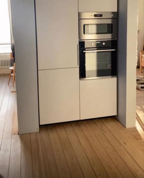 По-домашнему атмосферная кухня - гостиная. 04