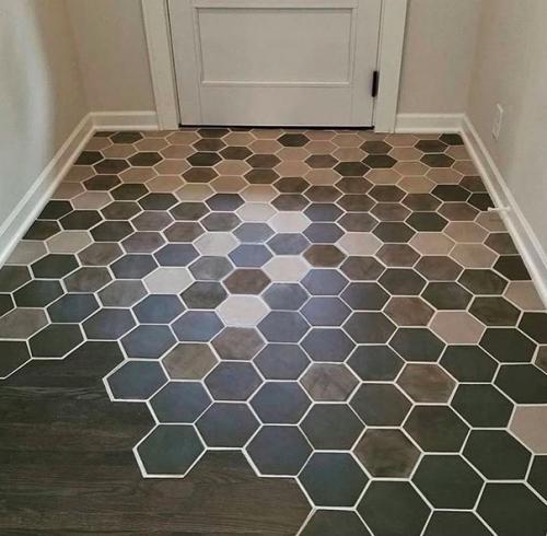 Красивые переходы между плиткой и ламинатом! 04