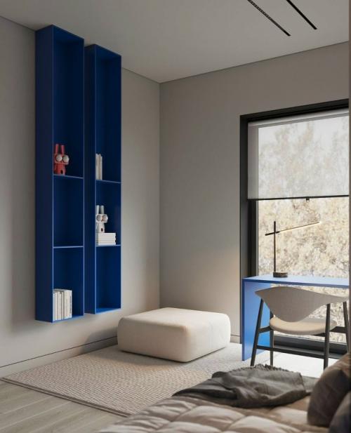 Синий - цвет глубины, уверенности и гармонии. 07