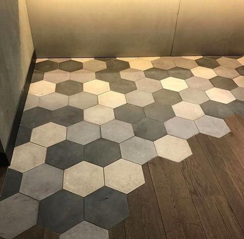 Красивые переходы между плиткой и ламинатом! 03