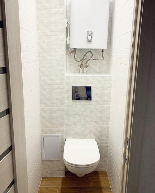 Это была наша головная боль - ванная комната и санузел! 07