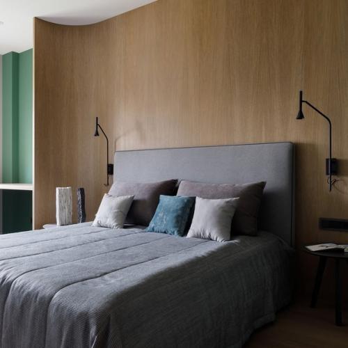 Благородный зеленый цвет в интерьере - интересное решение для дизайна. 02