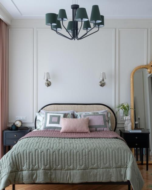 Квартира с налетом стиля ретро в интерьере. 01