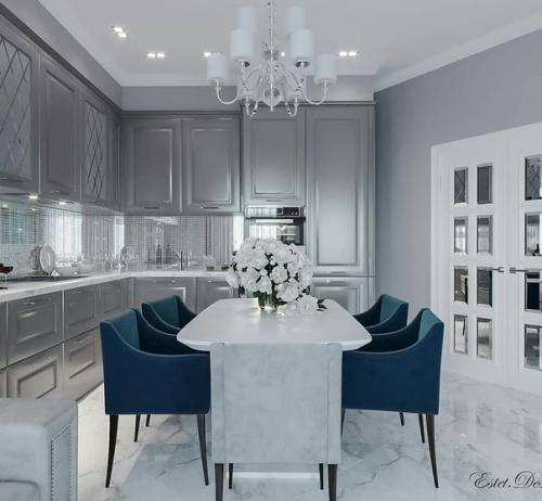 Как вам интерьер этой кухни - гостиной? 03