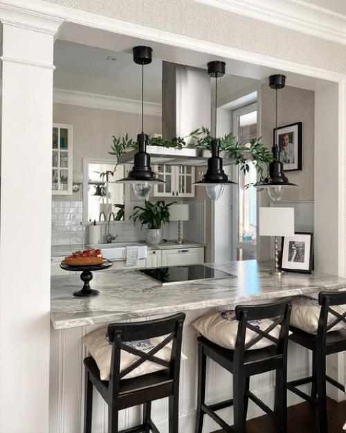 Кухня - гостиная, площадью 20 кв. 07