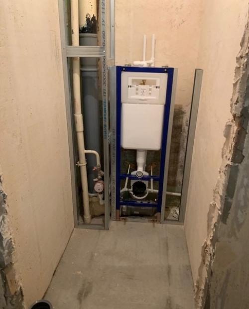 Это была наша головная боль - ванная комната и санузел! 03