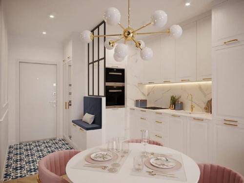 Элегантная кухня - гостиная! 02