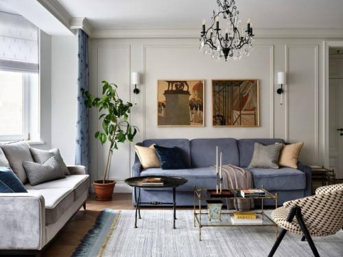 Эта квартира словно хранит дыхание старой Москвы - спокойной, интеллигентной, наполненной историей и тонким чувством стиля. 03