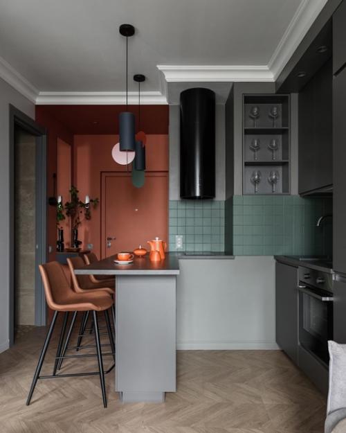 Наконец - то интерьер без черного, серого, темного и унылого не жилого.