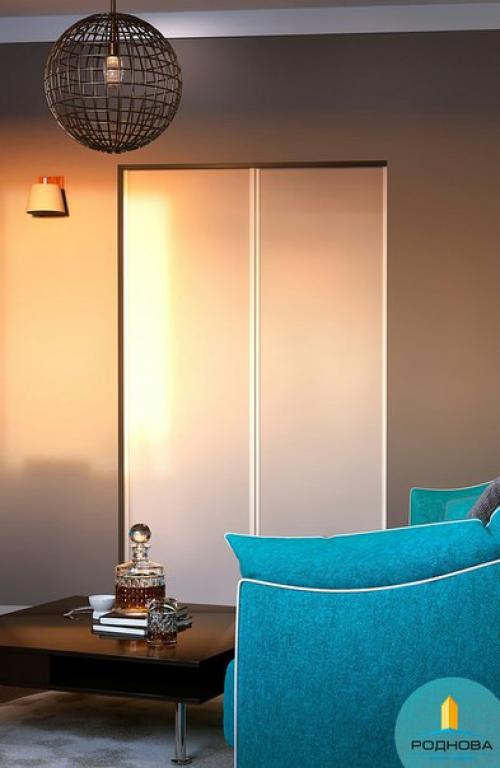 Наша работа.  Гостиная с обеденной зоной. 03