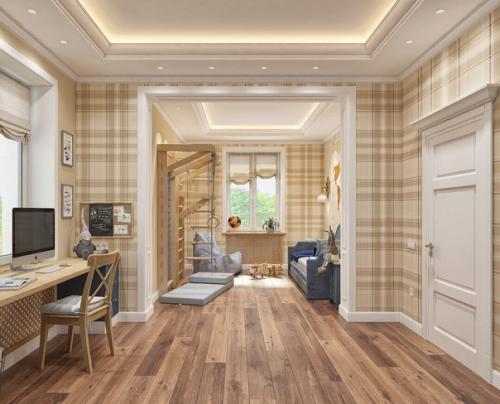 Дизайн детской комнаты для мальчика, 22 кв. 04