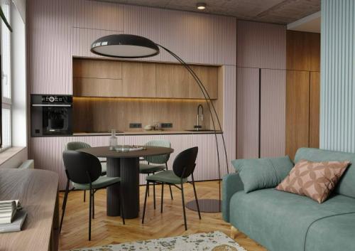 Эклектичный интерьер квартиры площадью 71 кв. 01 Эклектичный интерьер квартиры площадью 71 кв. 01