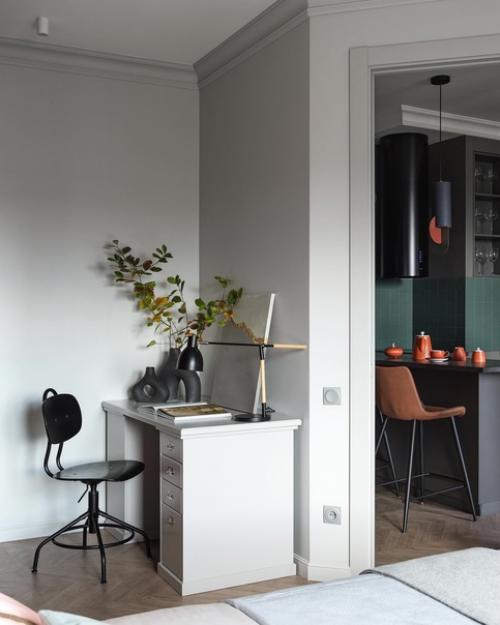 Наконец - то интерьер без черного, серого, темного и унылого не жилого. 08