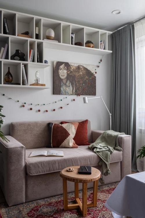 Очень крутая перепланировка из однушки в двушку.