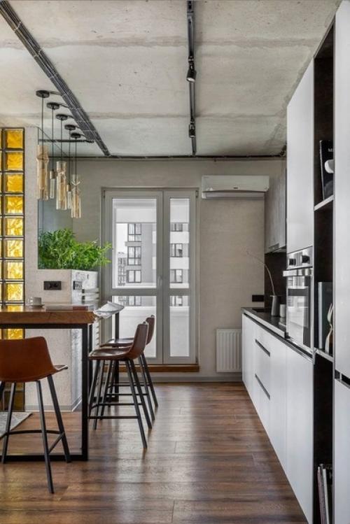 Стильная двухкомнатная квартира, площадью 49 кв. 04