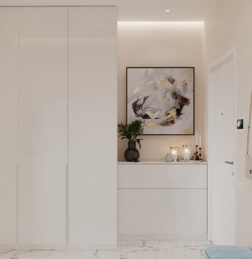 Простая и светлая квартира площадью 35 кв. 08