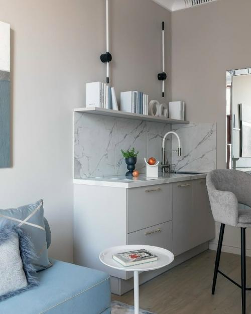 Небольшая, но невероятно уютная студия площадью 22, 3 кв. 06