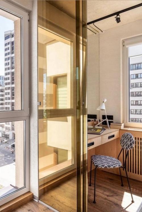 Стильная двухкомнатная квартира, площадью 49 кв. 03