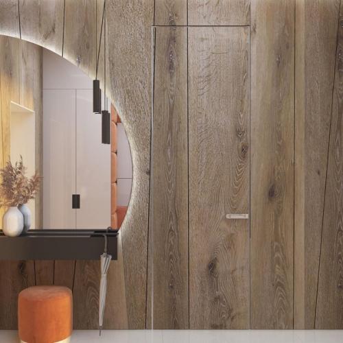 Зона прихожей.  Как все потрясающе продуманно.