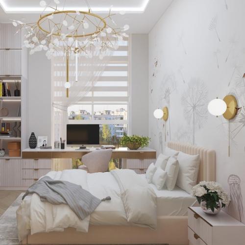 Детская комната для маленькой принцессы. 04