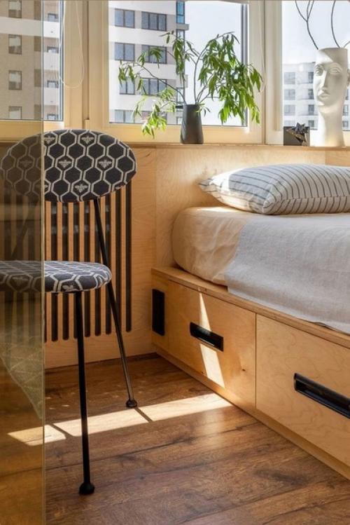 Стильная двухкомнатная квартира, площадью 49 кв. 05