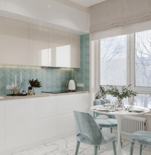 Простая и светлая квартира площадью 35 кв. 01