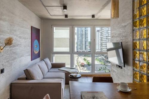 Стильная двухкомнатная квартира, площадью 49 кв. 02