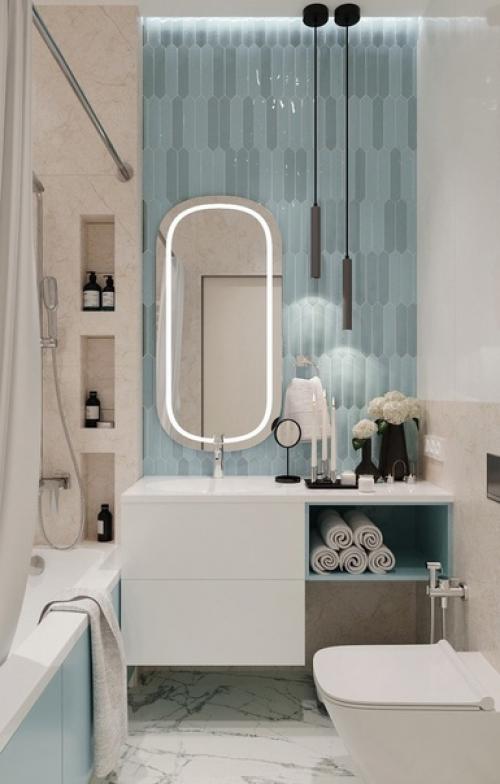 Простая и светлая квартира площадью 35 кв. 06