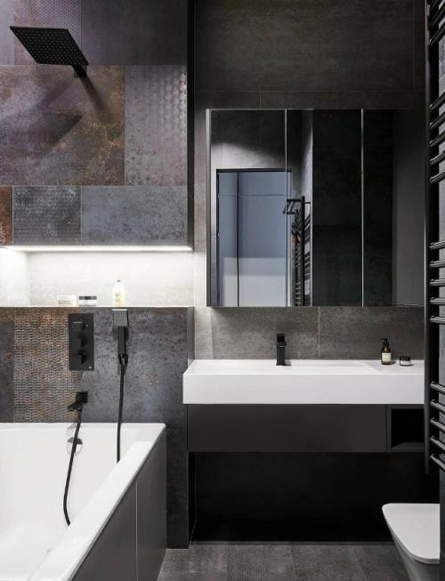 Этот интерьер - прекрасный пример того, как можно соединить брутальность индустриального стиля с ощущением домашнего тепла и уюта. 07