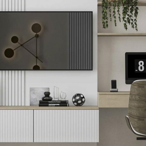 Интерьер квартиры в светлых оттенках. 06