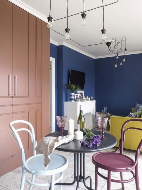 Однокомнатная квартира в очень крутом оформлении!  