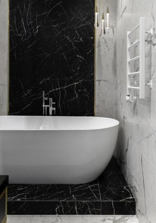 Минимум лишнего, только комфорт и роскошь - это основные принципы планировки помещения в стиле Неоклассики. 08