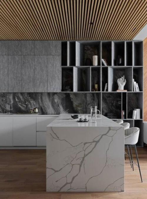 Апартаменты в высотке.  Удобный и комфортный интерьер для проживания одного человека. 01