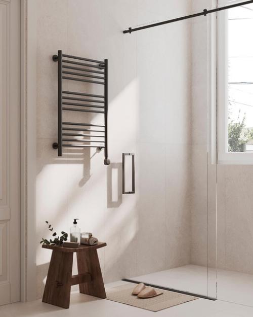 Ванная комната в загородном доме.