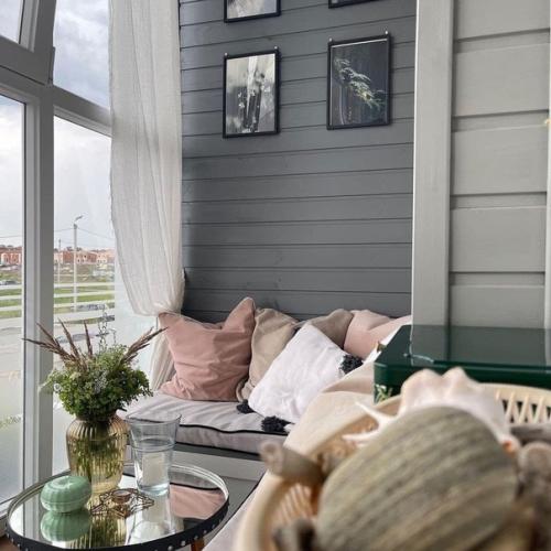 Уютный и функциональный балкон. 02