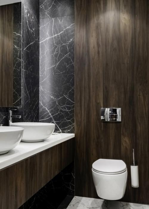 Минимум лишнего, только комфорт и роскошь - это основные принципы планировки помещения в стиле Неоклассики. 09