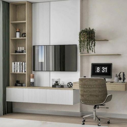 Интерьер квартиры в светлых оттенках. 04