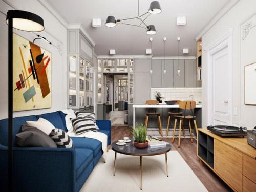 Квартира в которой очень много мест для хранения! 01