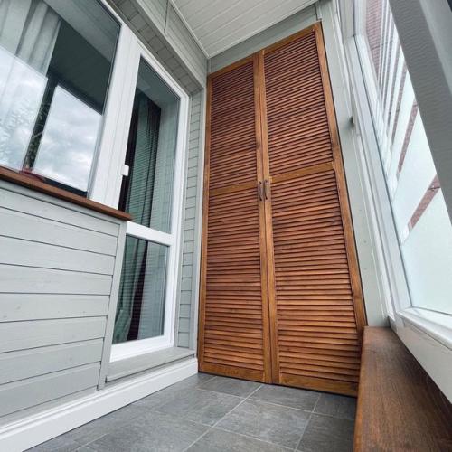 Уютный и функциональный балкон. 03