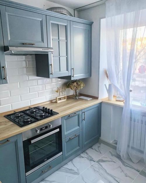 Кухня - гостиная в стильном сочетании. 03