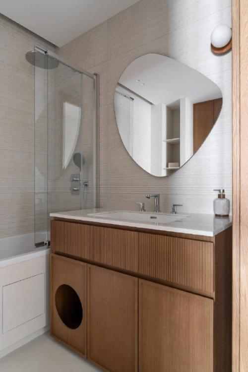 Для кота и его хозяйки: уютная и спокойная квартира в Санкт-петербурге, где комфортно всем - и человеку, и хвостатому другу. 08