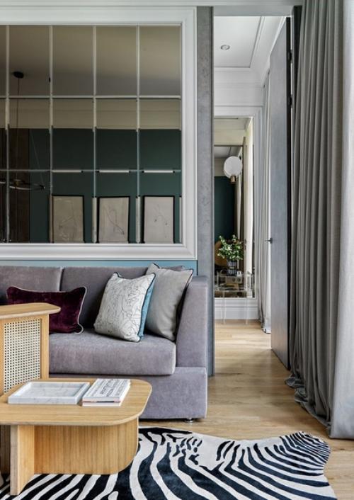 Стильная квартира площадью 42 м 2. 03